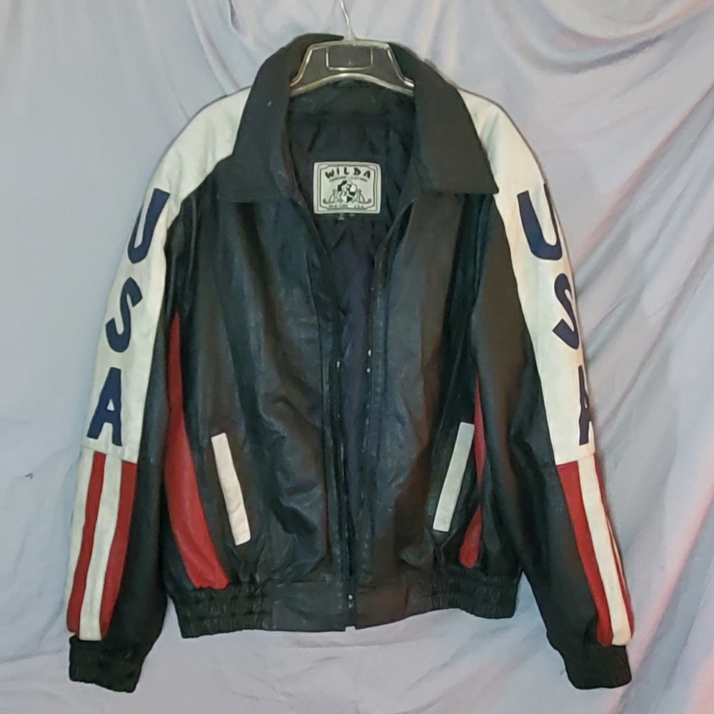 WILDA USA LEATHER JACKET